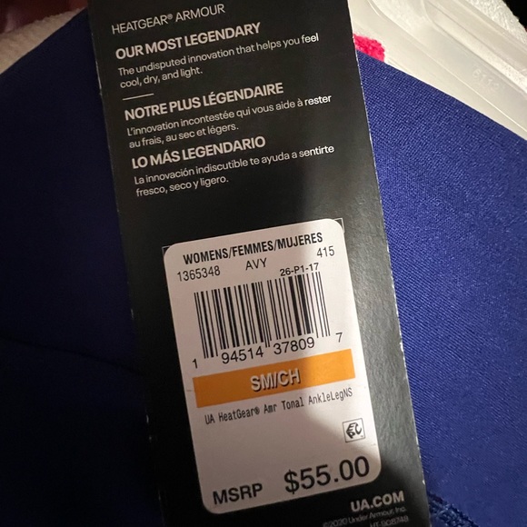 Under Armour compression high rise ankle crop leggings - Picture 3 of 8